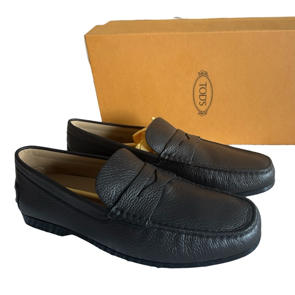 Tod's Mocassino Gomma Loafer - Dark Brown Leather